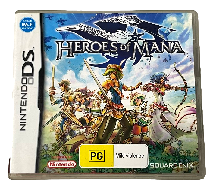 Heroes Of Mana Nintendo DS 3DS Game *Complete* (Pre-Owned)