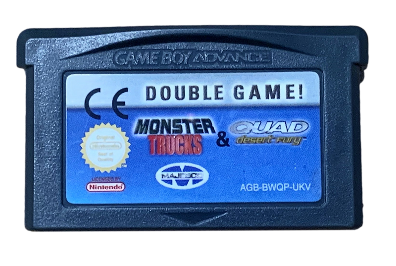 Monster Trucks / Quad Desert Fury Nintendo GBA (Cartridge only) (Preowned) - Games We Played