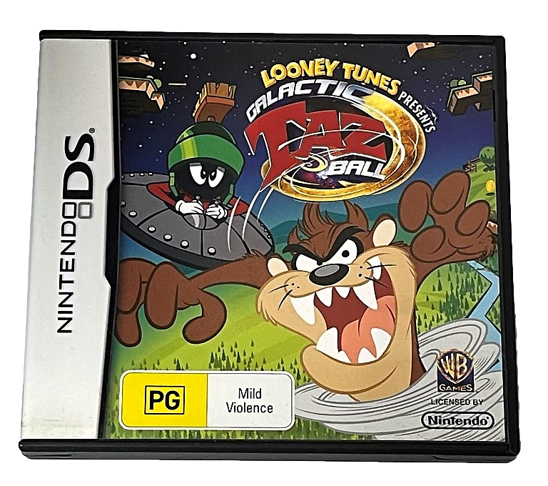 Looney Tunes Galactic Taz Ball DS 2DS 3DS Game *Complete* Marvin Martian (Pre-Owned)