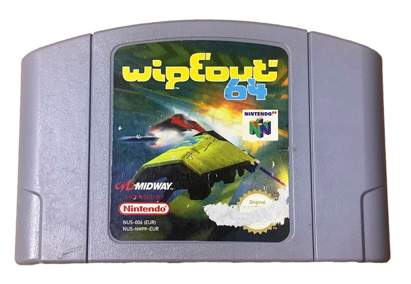 Wipe Out Nintendo 64 N64 PAL (B Grade Cart) (Preowned) - Games We Played