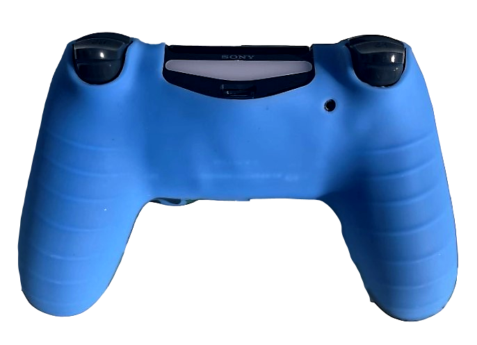 Silicone Cover For PS4 Controller Case Skin - Blue Camo