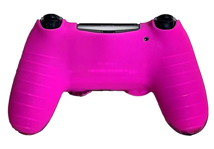 Silicone Cover For PS4 Controller Case Skin - Hot Pink Camo