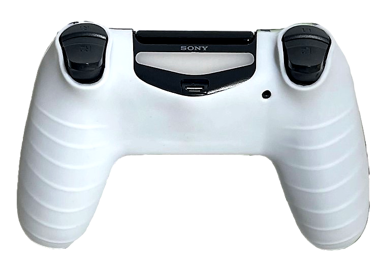 Silicone Cover For PS4 Controller Case Skin - White Camo