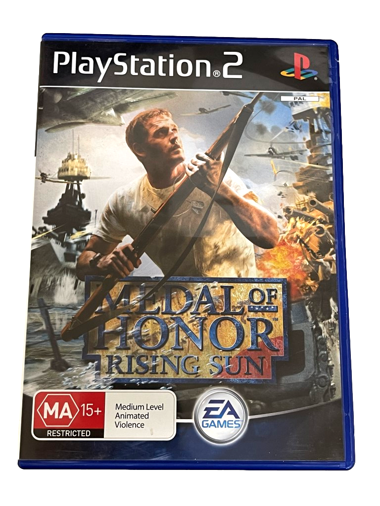 Medal of Honor Rising Sun PS2 PAL *Complete* (Pre-Owned)