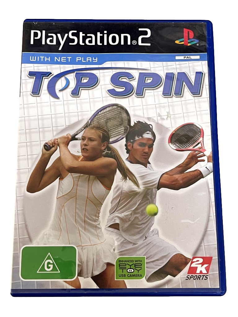 Top Spin PS2 PAL *Complete* (Pre-Owned)