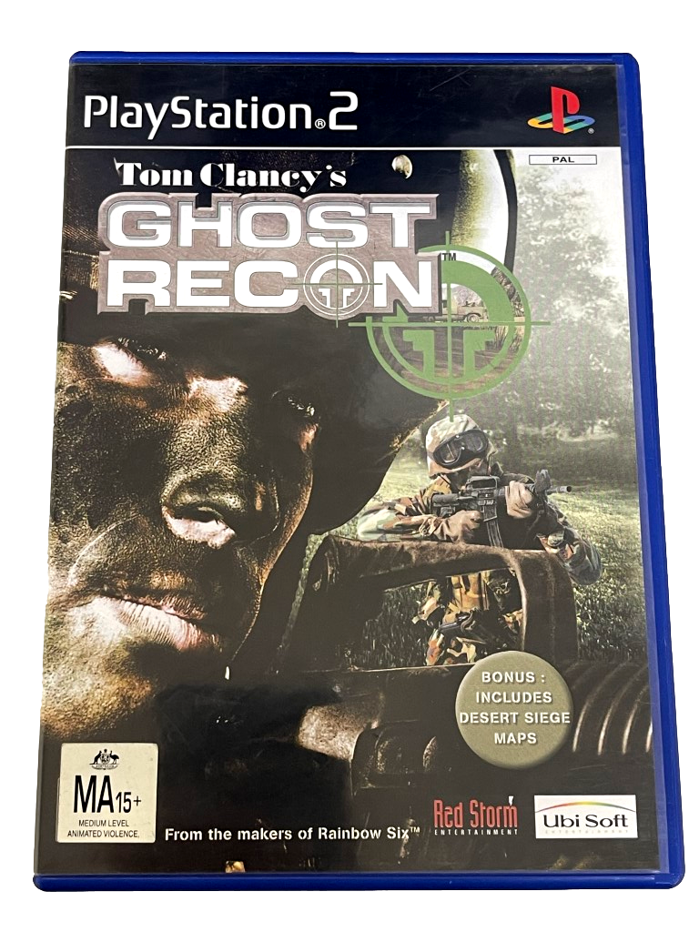 Tom Clancy's Ghost Recon PS2 PAL *Complete* (Pre-Owned)