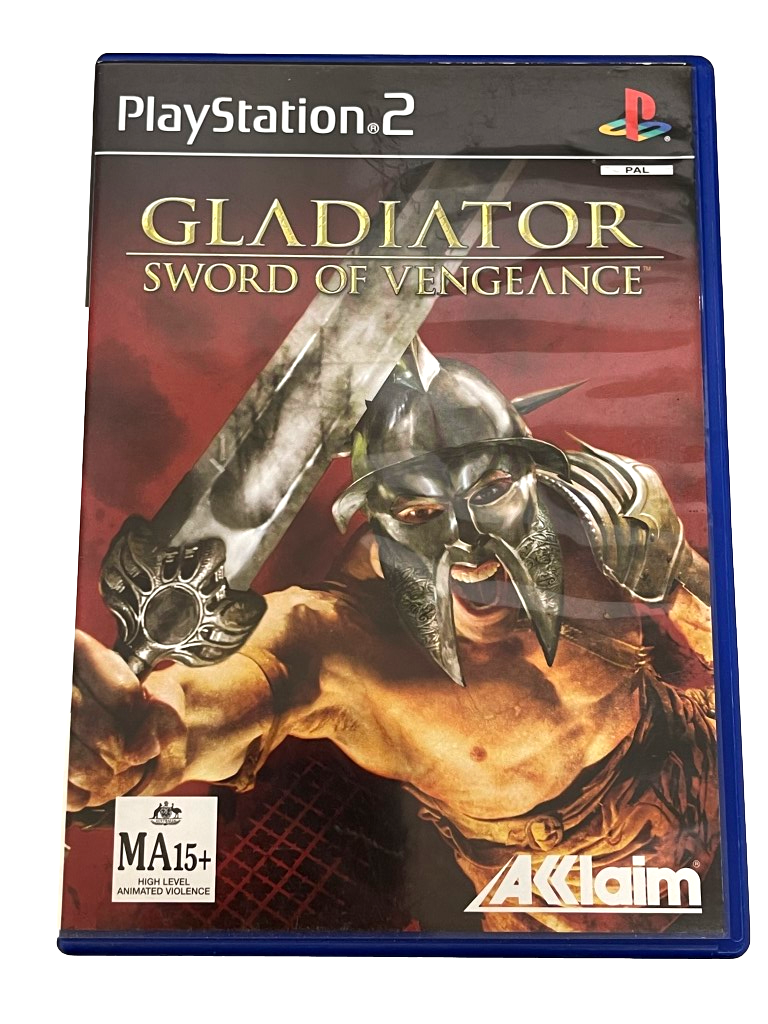 Gladiator Sword of Vengeance PS2 PAL *Complete* (Pre-Owned)