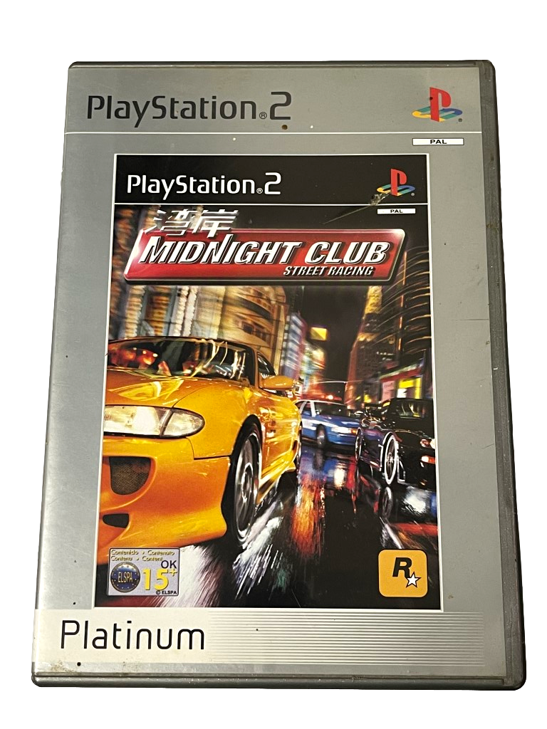 Midnight Club Street Racing PS2 (Platinum) PAL *No Manual* (Preowned)