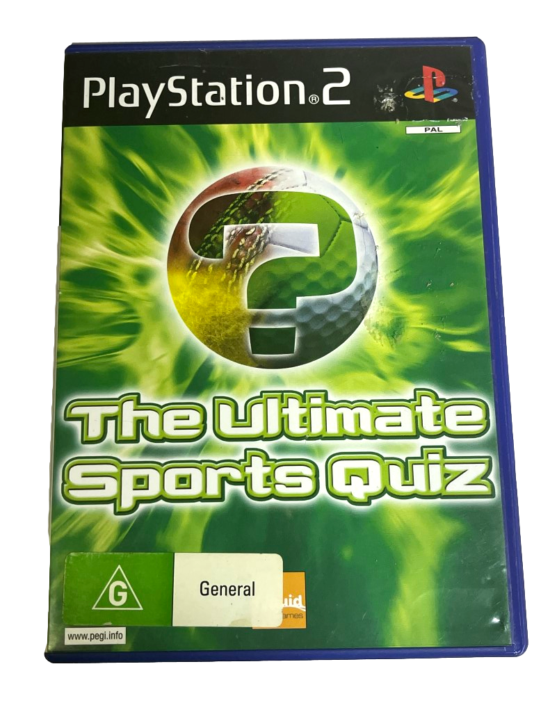 The Ultimate Sports Quiz PS2 PAL *Shop Sealed*