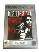 True Crime Streets of LA PS2 (Platinum) PAL *No Manual* (Preowned)