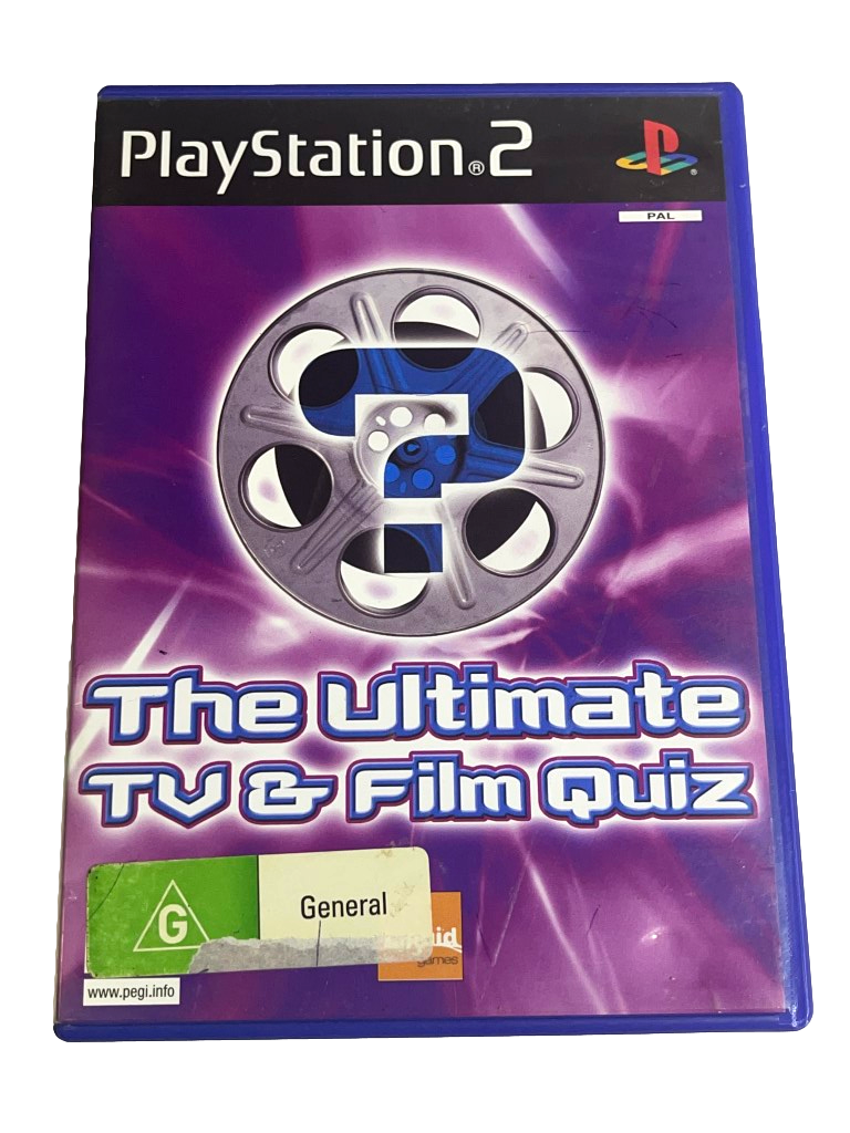 The Ultimate TV & Film Quiz PS2 PAL *Complete* (Pre-Owned)