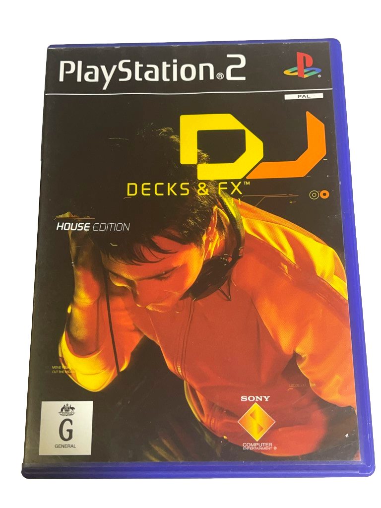 DJ Decks & FX House Edition PS2 PAL *Complete* (Pre-Owned)
