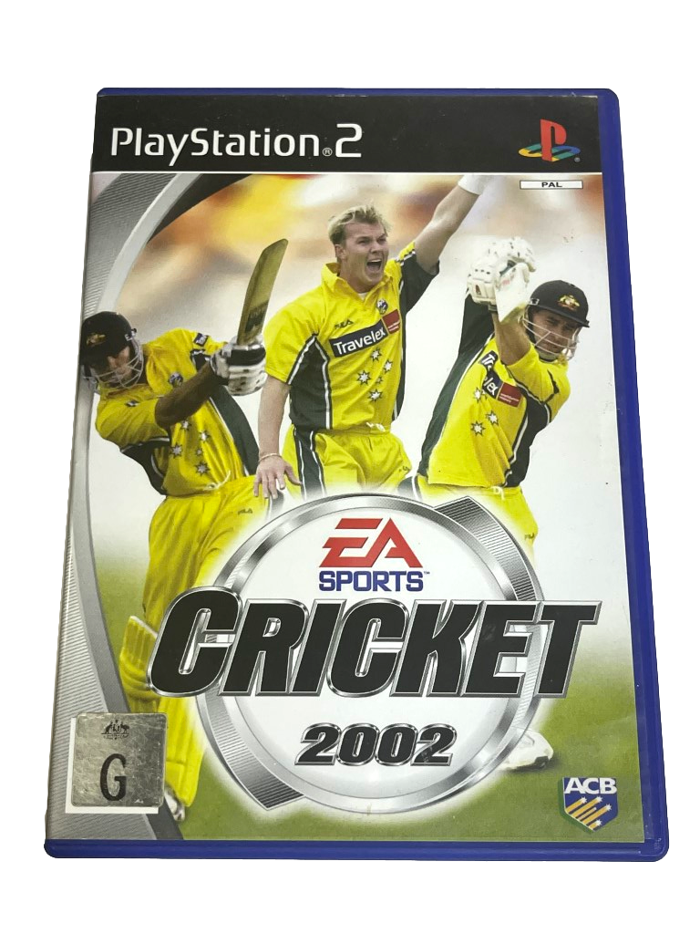 Cricket 2002 PS2 PAL *No Manual* (Pre-Owned)