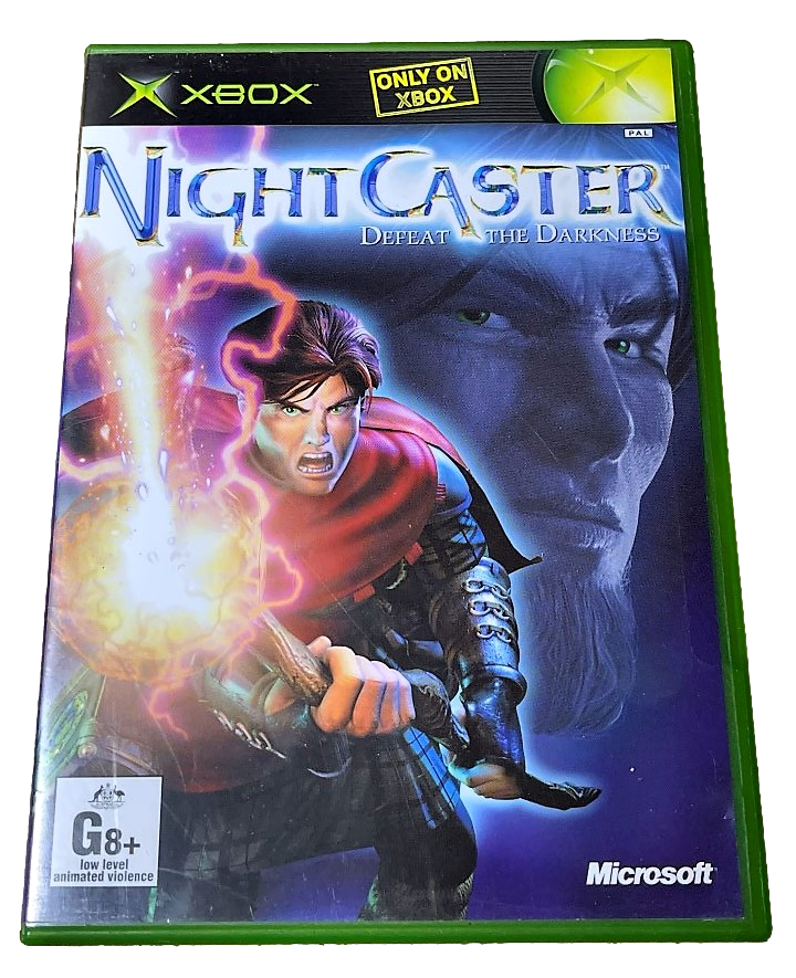 Night Caster Defeat The Darkness XBOX Original PAL *No Manual* (Pre-Owned)