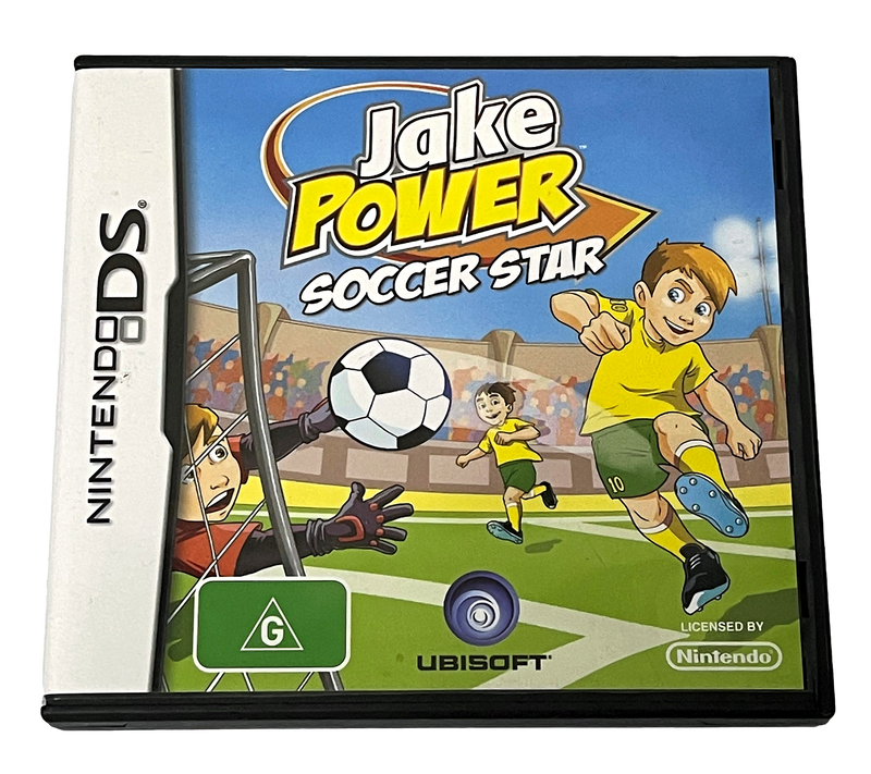 Jake Power Soccer Star Nintendo DS 2DS 3DS Game *Complete* (Pre-Owned)