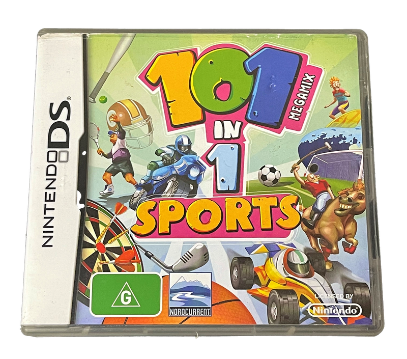 101 In 1 Sports Megamix DS 2DS 3DS Game *Complete* (Pre-Owned)