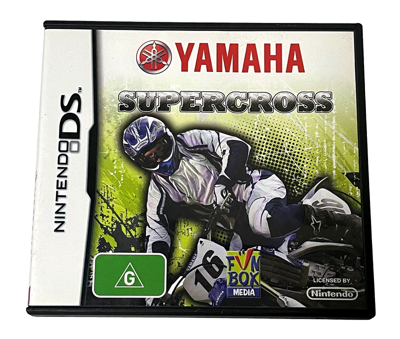 Yamaha Supercross Nintendo DS 2DS 3DS Game *Complete* (Pre-Owned)