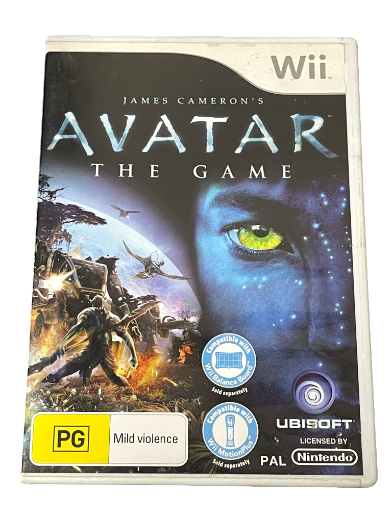 Avatar The Game Nintendo Wii PAL *No Manual* (Preowned)