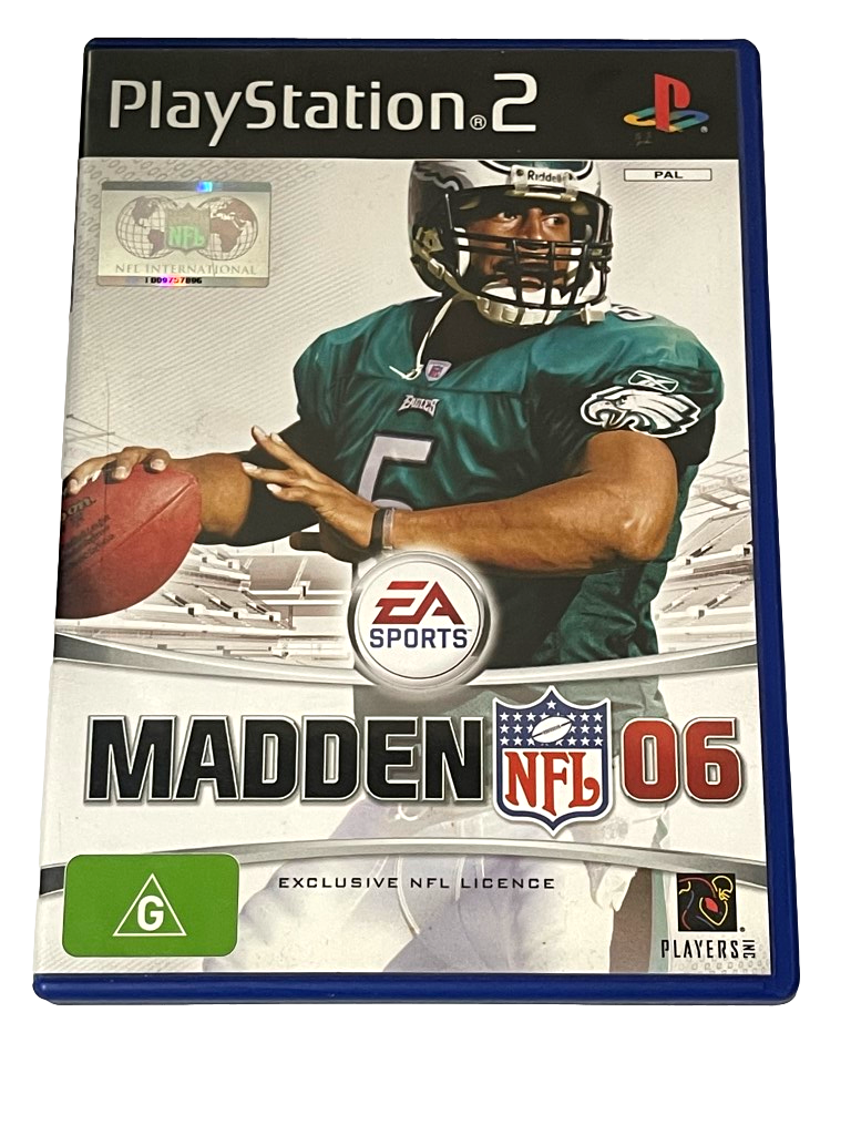 Madden NFL 06 PS2 PAL *Complete* (Pre-Owned)