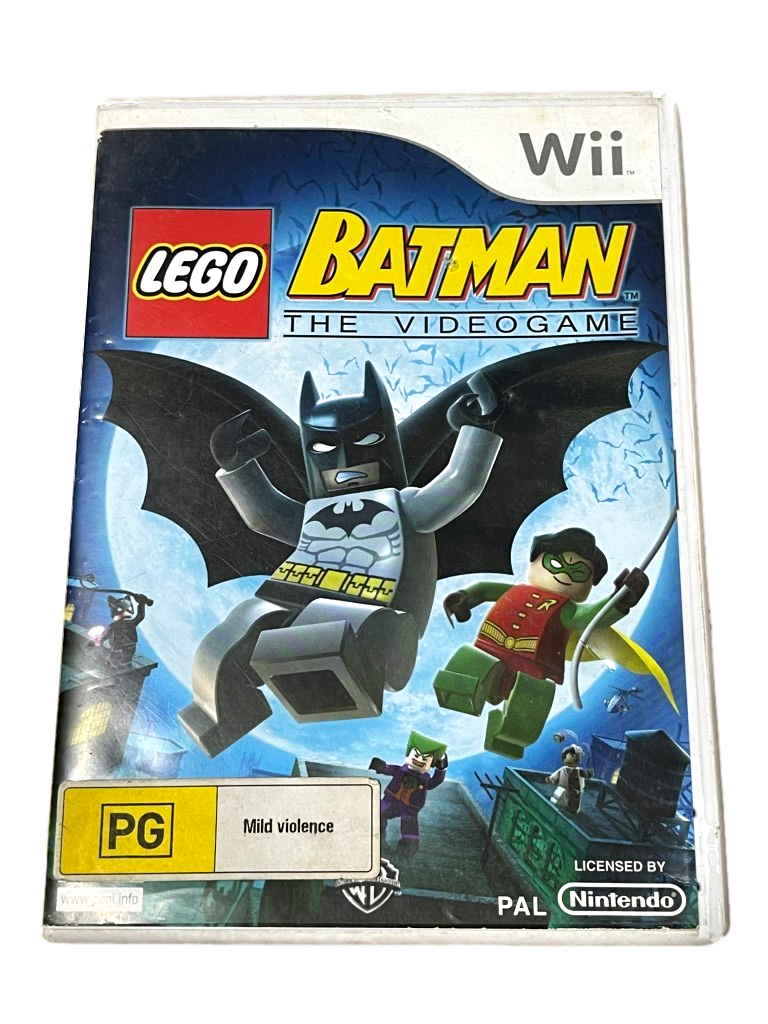 Lego Batman The Videogame Nintendo Wii PAL *Complete* (Pre-Owned)