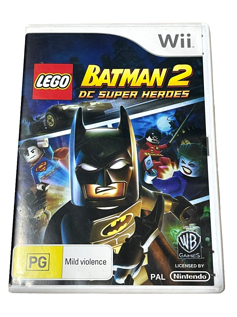 Lego Batman 2 DC Super Heroes Nintendo Wii PAL (Preowned)
