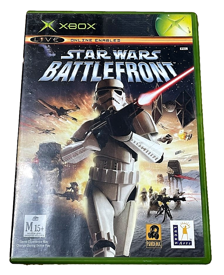 Star Wars Battlefront XBOX Original PAL *Complete* (Pre-Owned)