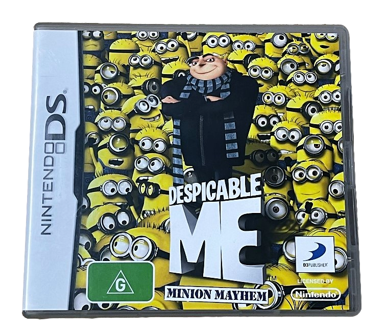 Despicable Me Minion Mayhem Nintendo DS 2DS 3DS Game (Pre-Owned)