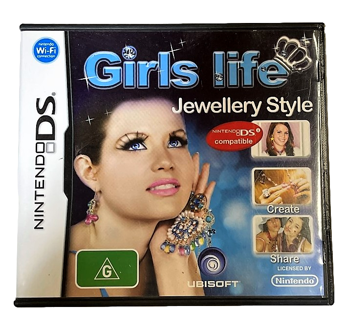 Girls Life Jewellery Style DS 2DS 3DS Game *Complete* (Pre-Owned)