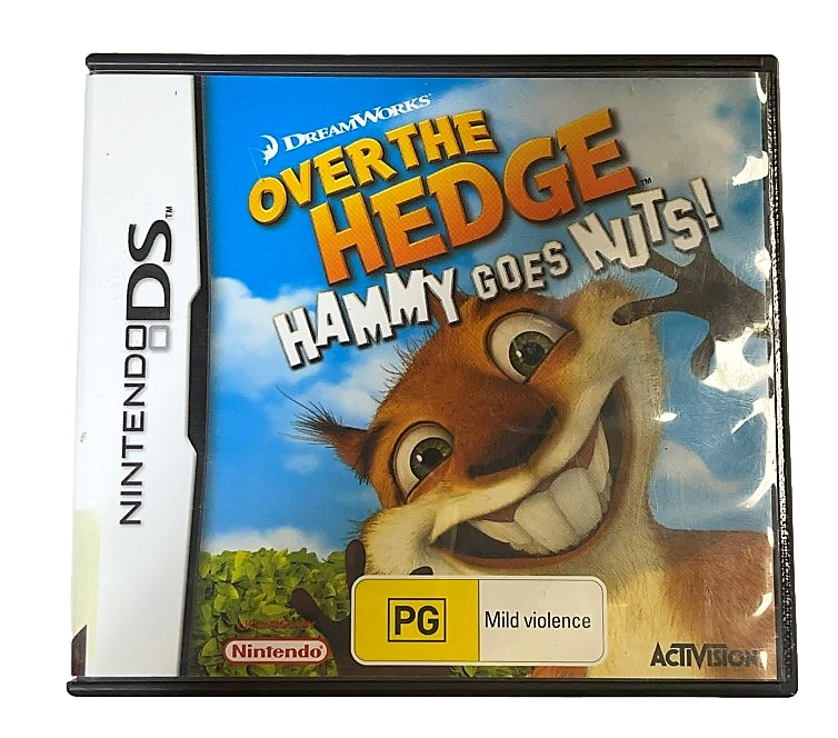 Over the Hedge Hammy Goes Nuts DS 2DS 3DS Game *Complete* (Pre-Owned)
