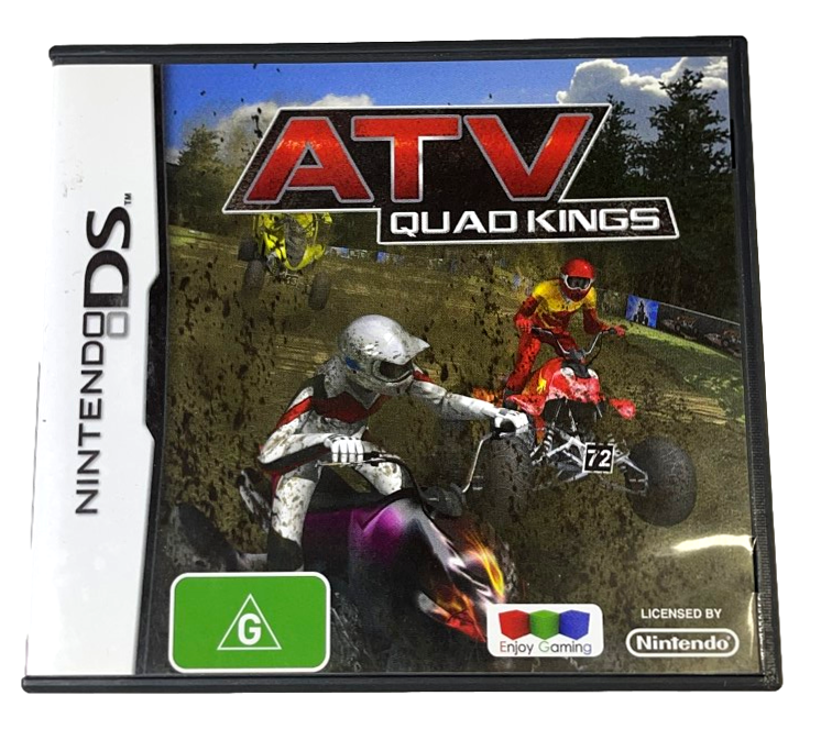 ATV Quad Kings DS 2DS 3DS Game *Complete* (Pre-Owned)