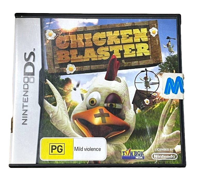 Chicken Blaster Nintendo DS 2DS 3DS Game *Complete* (Pre-Owned)