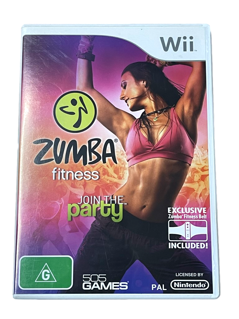 Zumba Fitness Nintendo Wii PAL *Complete* (Pre-Owned)