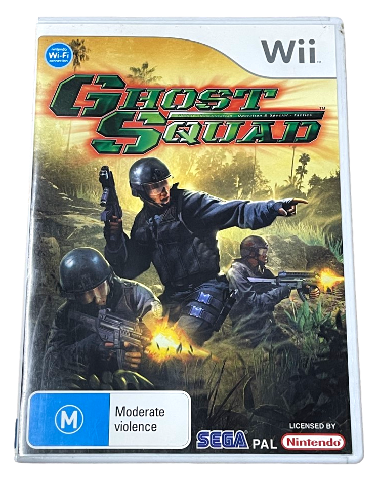 Ghost Squad Nintendo Wii PAL *Complete*(Preowned)