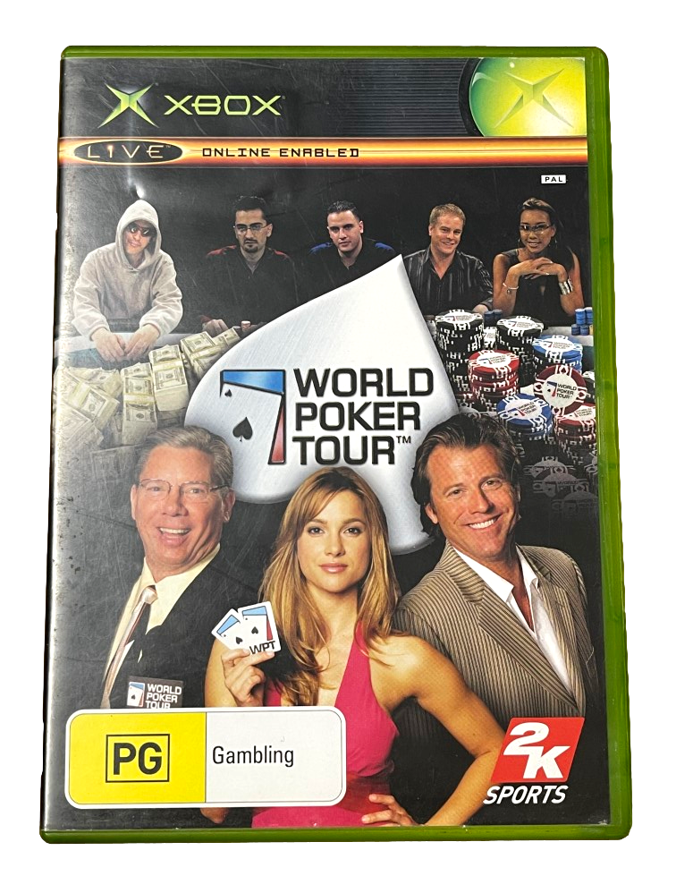 World Poker Tour XBOX Original PAL *Complete* (Pre-Owned)