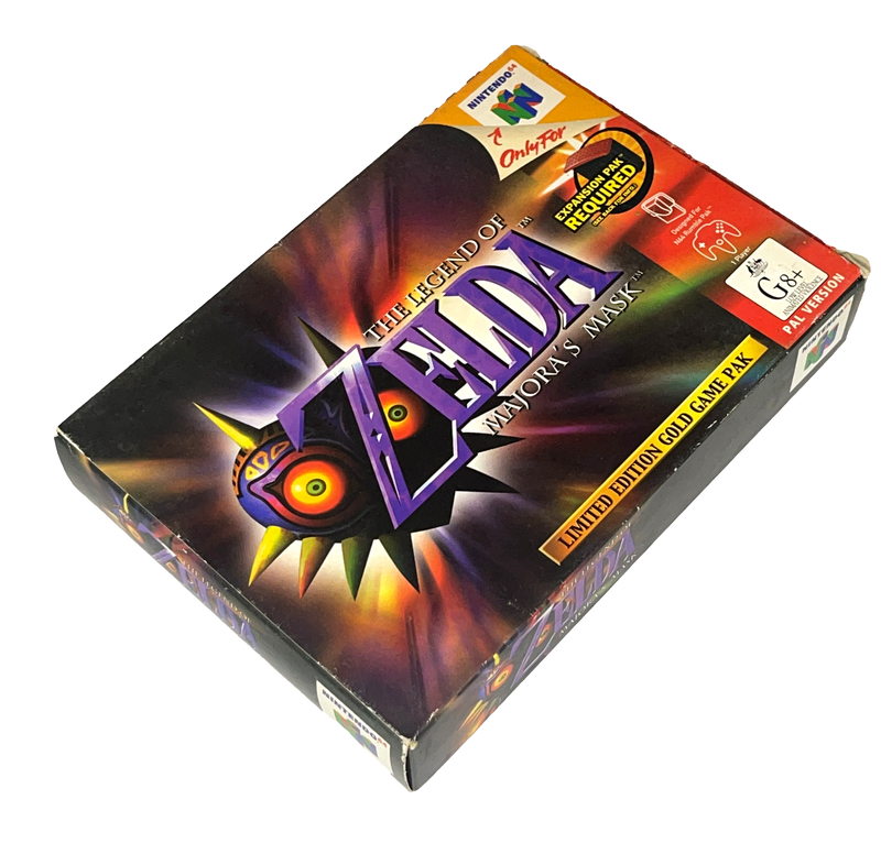 The Legend of Zelda Majora's Mask Nintendo 64 N64 Boxed PAL *Complete* (Preowned)