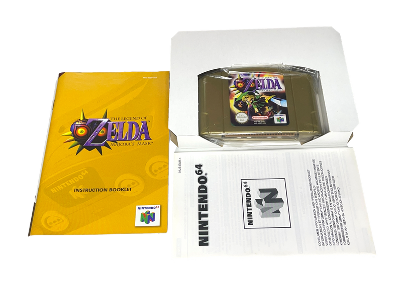 The Legend of Zelda Majora's Mask Nintendo 64 N64 Boxed PAL *Complete* (Preowned)