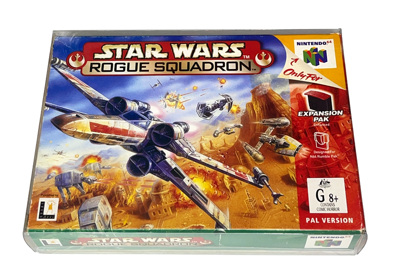 Star Wars Rogue Squadron Nintendo 64 N64 Boxed PAL *Complete* (Preowned)