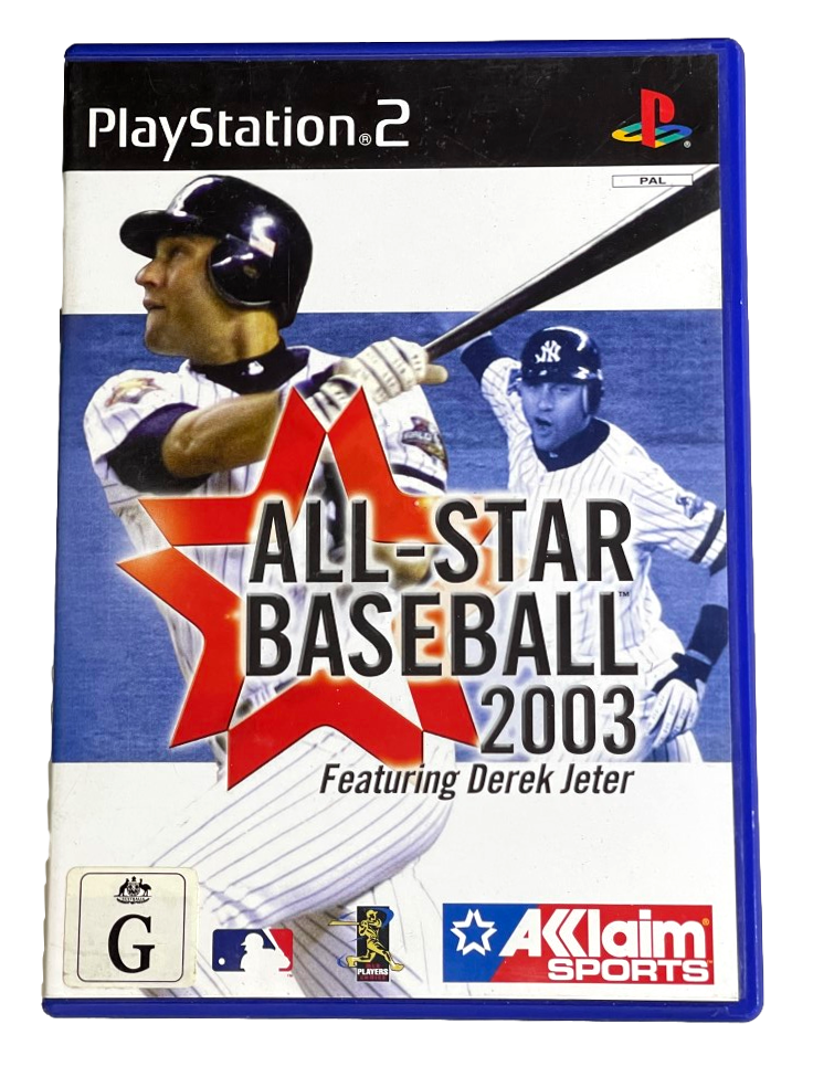 All-Star Baseball 2003 PS2 PAL *No Manual* (Preowned)