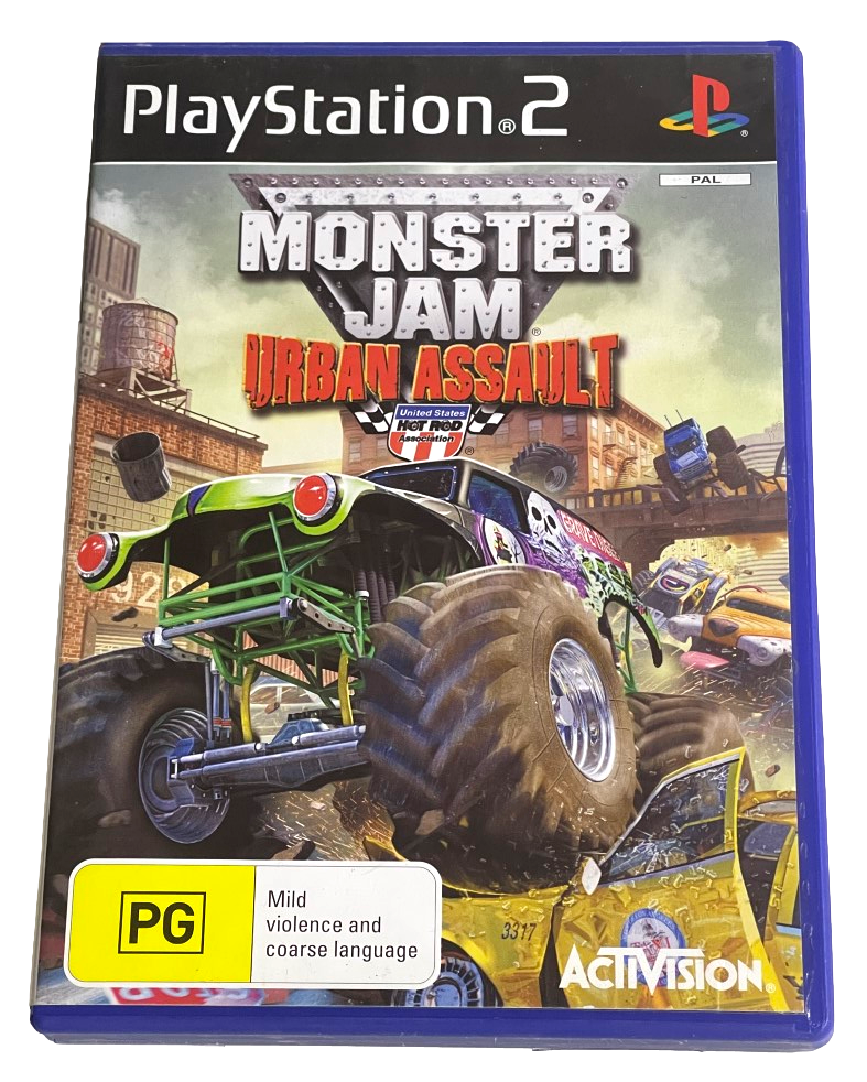 Monster Jam Urban Assault PS2 PAL *Complete* (Pre-Owned)