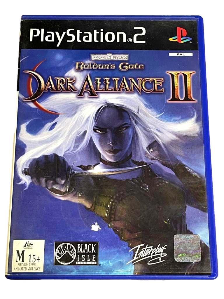 Baldur's Gate Dark Alliance II PS2 PAL *Complete* (Crack Inner Circle) (Preowned)
