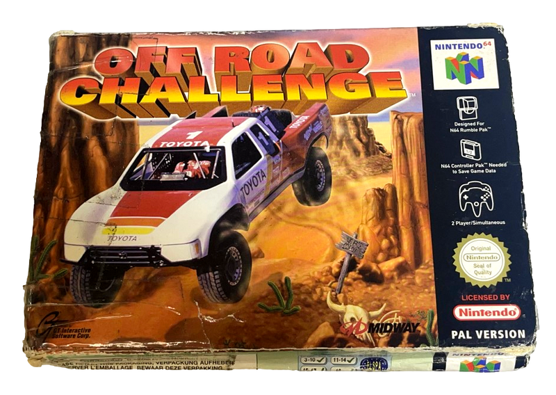 Off Road Challenge Nintendo 64 N64 Boxed PAL (Preowned)
