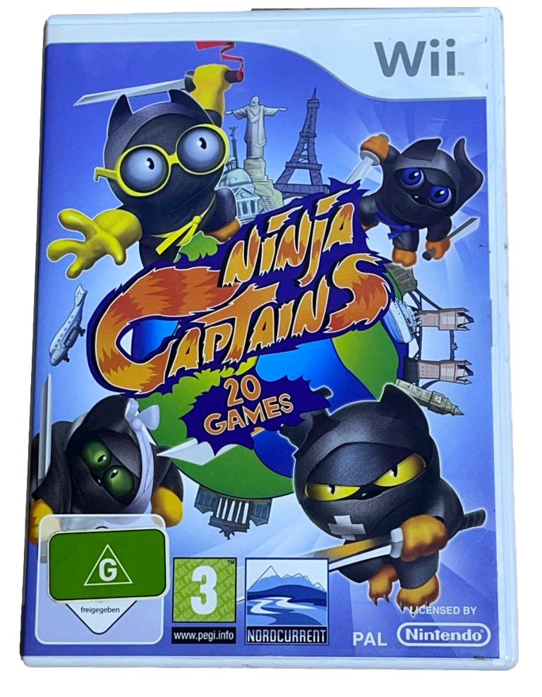 Ninja Captains Nintendo Wii PAL *Complete* (Preowned)