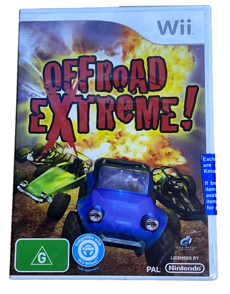 Offroad Extreme Nintendo Wii PAL *Brand New*