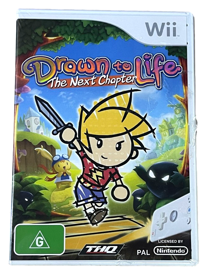 Drawn to Life The Next Chapter Nintendo Wii PAL *Brand New*