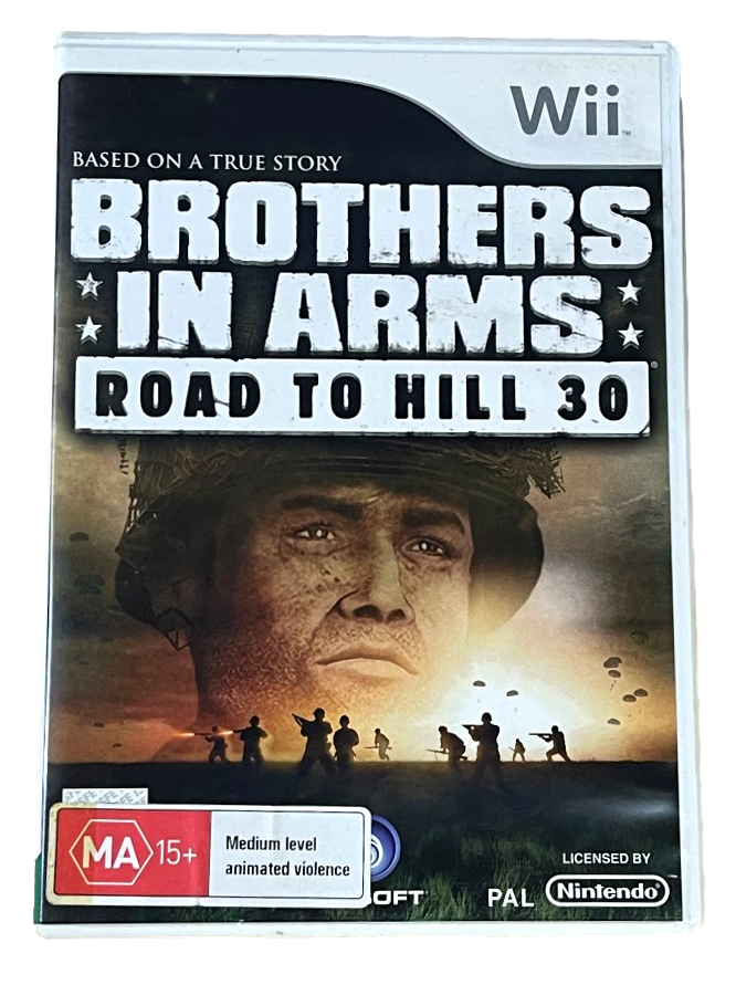 Brothers in Arms Road to Hill 30 Nintendo Wii PAL *Complete* (Preowned)