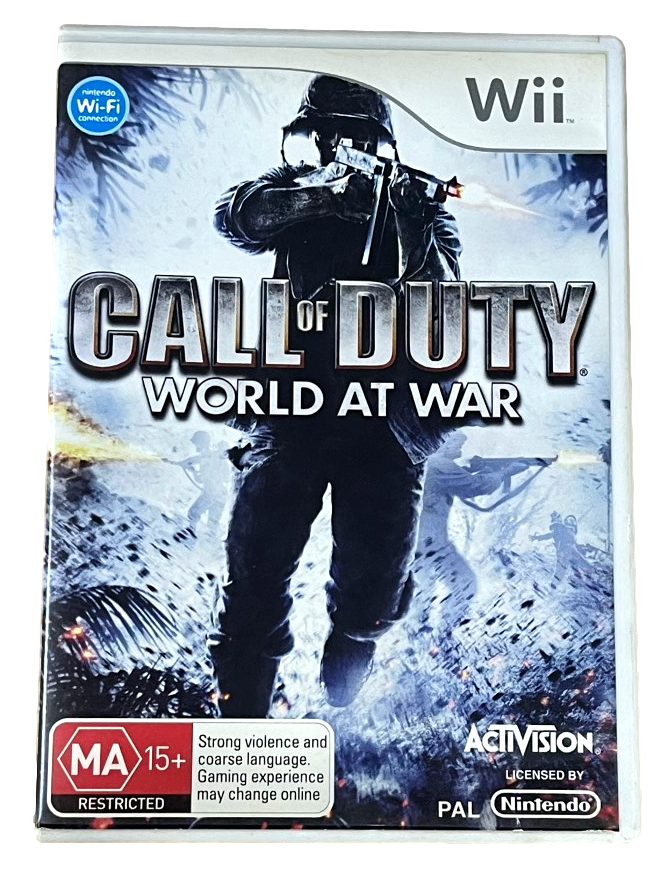 Call Of Duty World At War Nintendo Wii PAL *Complete* (Pre-Owned)