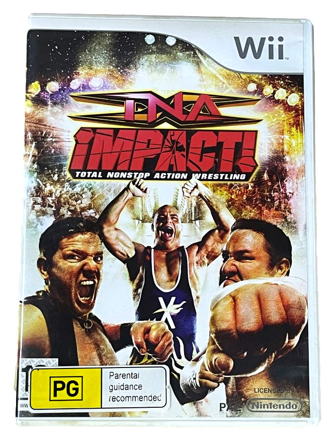 TNA Impact Nintendo Wii PAL *Complete*(Preowned)