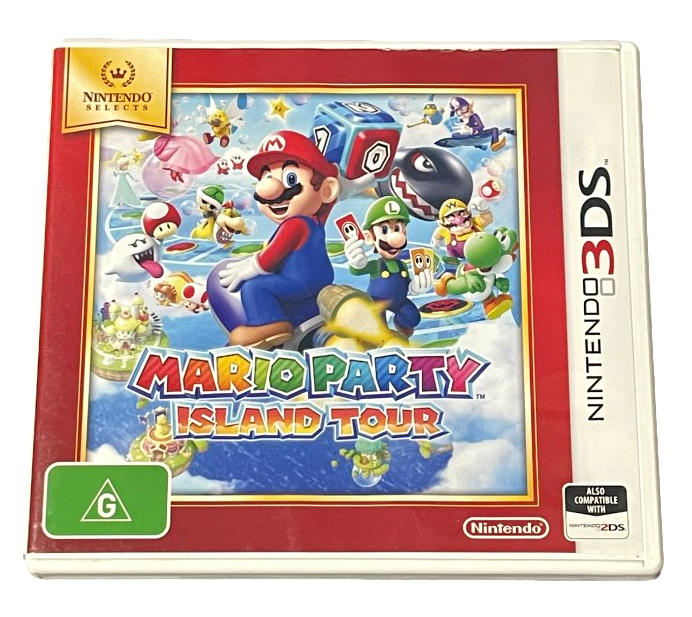 Mario Party Island Tour Nintendo 3DS 2DS Game *Complete* (Pre-Owned)