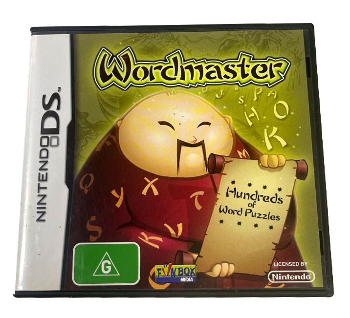 Wordmaster Nintendo DS 2DS 3DS Game *Complete* (Pre-Owned)