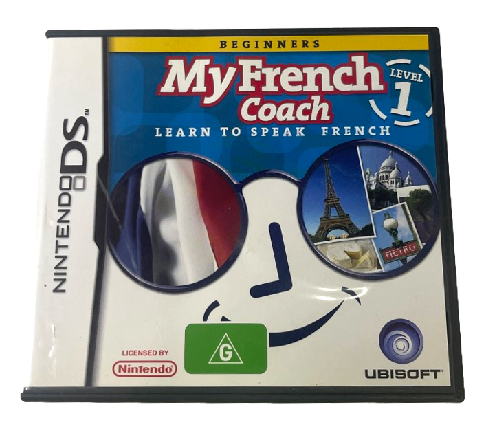 My French Coach Nintendo DS 2DS 3DS Game *Complete* (Pre-Owned)